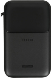 Внешний аккумулятор (Power Bank) TECNO Pocket S201,  20000мAч,  черный