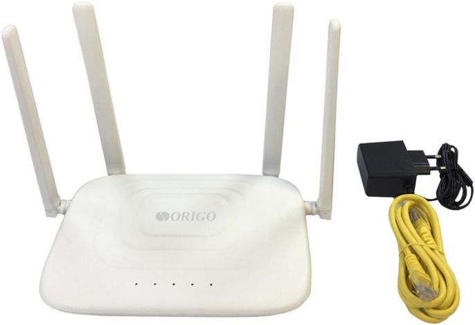 Роутер беспроводной Origo OWR1230ACF (OWR1230ACF/A1A) AC1200 10/100BASE-TX белый