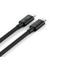 Кабель Satechi 240W Thunderbolt 5 Pro USB-C - USB-C Cable. Длина: 1м. Цвет: черный (ST-YTB5100K)