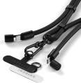 Зарядный кабель - ремень через плечо Satechi OntheGo Crossbody Lanyard Cable 60W. Длина: 1.5м. Цвет: черный (ST-LOTGLK)