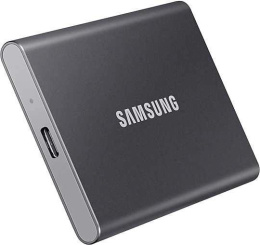 1ТБ Внешний диск SSD Samsung T7 MU-PC1T0T/WW, USB-C, запись - 1000МБ/с, чтение - 1050МБ/с, черный