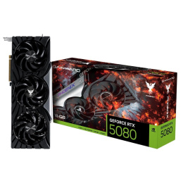 Видеокарта Gainward RTX5080 PHOENIX 16GB GDDR7 256bit 3xDP HDMI 3FAN RTL NE75080019T2-GB2031X