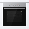 Духовой шкаф электрический Gorenje BO6727E03NX,  73л,  дверца с 2 стеклами,  черный