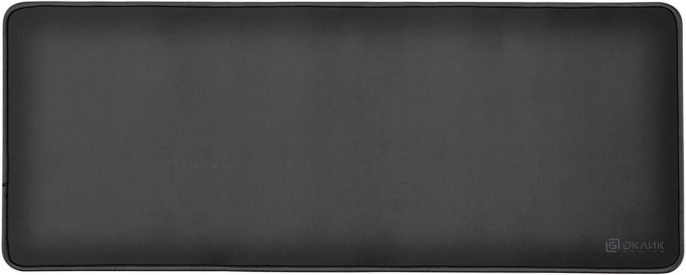 Коврик для мыши Oklick OK-T700 XL черный, ткань, 700х300х2мм
