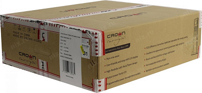 ИБП UPS 1100VA CROWN Micro Optima II CMUO-900-1.1K защита RJ-45 ComPort USB LCD