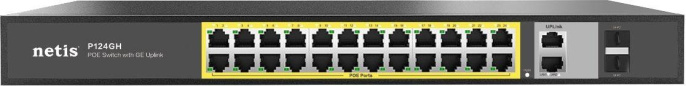 Коммутатор Netis P124GH, неуправляемый