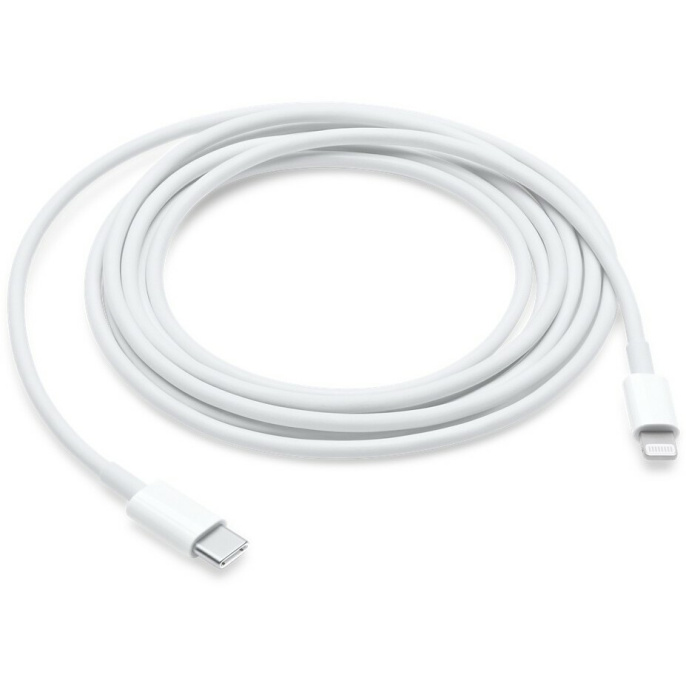 Кабель Apple MQGH2ZM/A,  Lightning (m) -  USB Type-C (m),  2м,  MFI,  белый