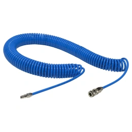 Шланг воздушный спиральный с быстросъемными соединениями 15 м; 5х8 мм AIST 90915080-15 00-00009030