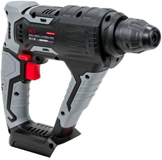 Перфоратор P.I.T. PBH20H-18A аккумуляторный, 20В, 1,4Дж, 2 режима, макс Ø18мм, коробка