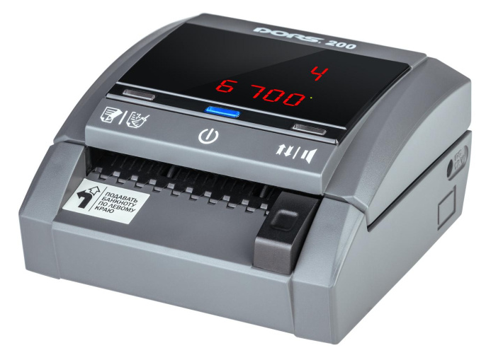 Детектор банкнот Dors 200 АКБ автоматический АКБ FRZ-041626