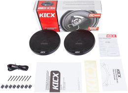 Колонки автомобильные Kicx DC 502MR 90Вт 91дБ 4Ом 13см 5дюйм ком.:2кол. коаксиальные двухполосные