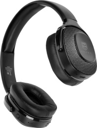 Гарнитура накладные Ural Молот Н100 черный беспроводные bluetooth оголовье УРАЛ МОЛОТ Н100