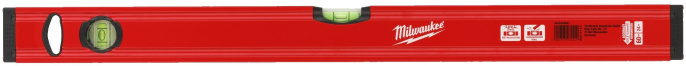 Уровень Milwaukee Slim 60см 4932459091 2 акриловые ампулы, тип корпуса: коробчатый, точность 0.029° 0.0005", 0.5 мм/м , длина 600 мм