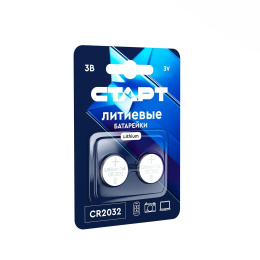 СТАРТ CR2032-BL2  40/320 2 шт. в уп-ке