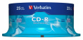 Оптический диск CD-R Verbatim 700МБ 52x, 25шт., cake box [43432]