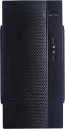 Корпус mATX Accord Entry ACC-242B, Mini-Tower, без БП,  черный