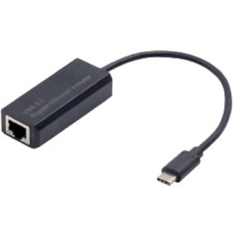 Кабель-адаптер ExeGate EXE-732C-45 USB2.0 Type C -- 1xRJ45 UTP 10Mbps/100Mbps, Realtek Chipset RTL8152B EX296215RUS