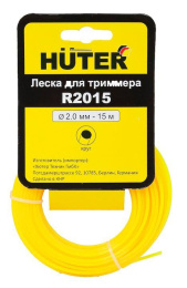 Леска для садовых триммеров HUTER R2015,  2мм, 15м [71/1/9]
