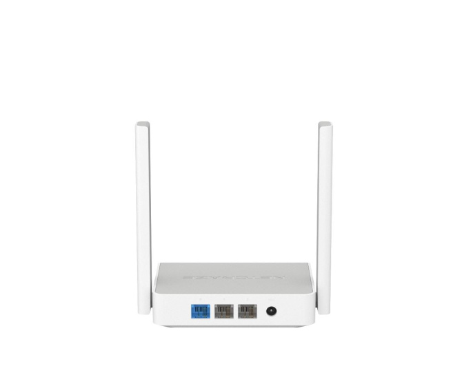 Wi-Fi роутер KEENETIC Netcraze Starter,  Wi-Fi 4,  N300,  2.4ГГц, 3 WAN/LAN, белый [nc-1121]