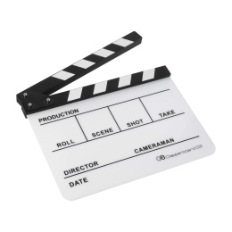 Кинохлопушка GreenBean Clapperboard 03 белая