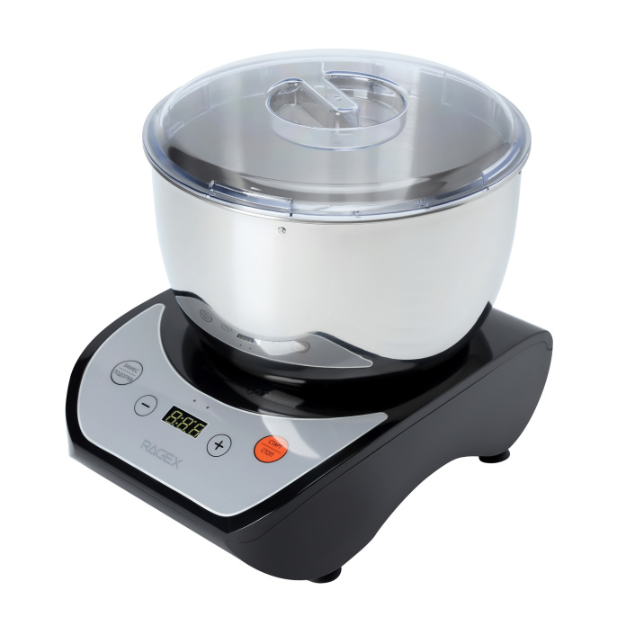 Тестомесильная машина RAGEX R2001-000 5 литров, 550 Вт, черный