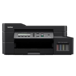 Brother DCP-T820DW МФУ, А4, цветной струйный, 17/16,5 стр/мин, 128Мб, дуплекс, ADF20,WiFi,LAN, обх.лоток 80л, старт.картр.2xBK,1xCMY DCPT820DWR1