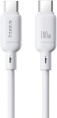 Кабель Baseus P10377704213-01 Silky Series Fast Charging Cable Type-C to Type-C 100W 2m Moon White