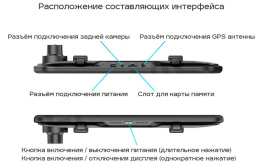 Видеорегистратор TrendVision MR-810 GT черный 2Mpix 1080x1920 1080p 140гр. GPS MSTAR 8336N