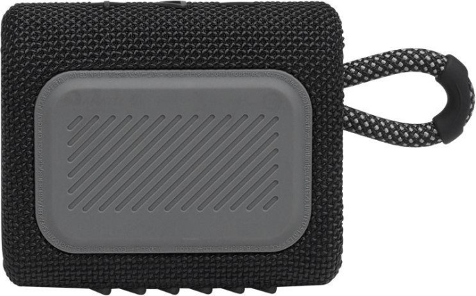 Колонка портативная JBL GO 3, 4.2Вт, черный [jblgo3blk]