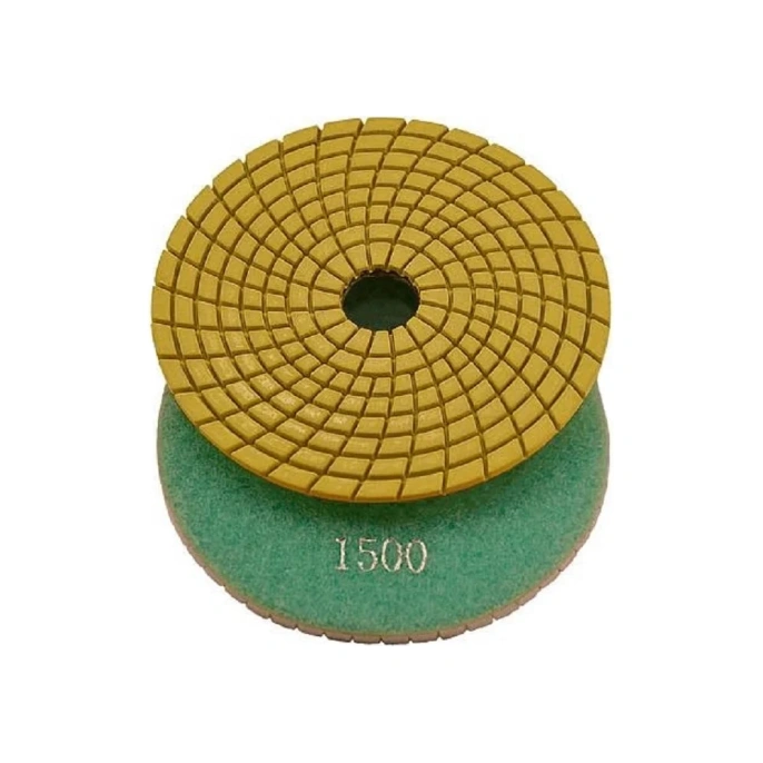 Круг шлифовальный алмазный гибкий черепашка 100 мм, p1500, LUX, для мокрой полировки TORGWIN T541974