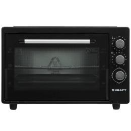 KRAFT KF-MO 3800 BL Мини-печь, 38 л, черный