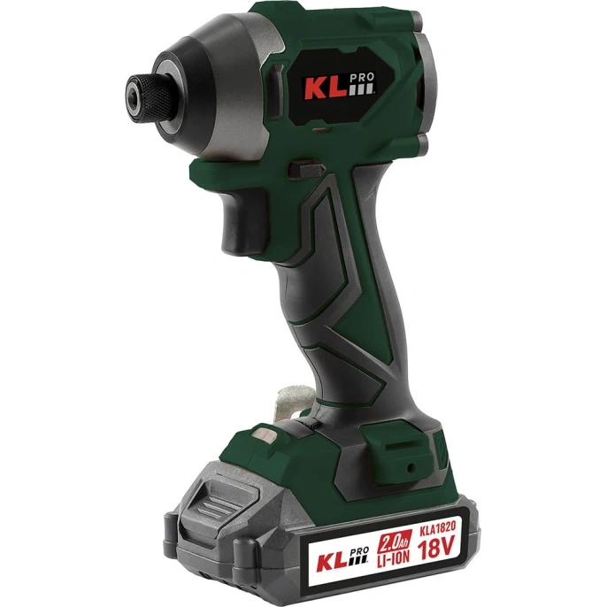 Профессиональный бесщеточный винтоверт аккумуляторный KLPRO KLDV18BH-20 18 v / 2.0 ah 220 Hm 13989