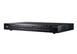 ATEN VP2730-AT-G Коммутатор презентационный, 7x входов видео: 5xHDMI+DP+HDDB15;3 входа аудио: стерео MINIJACK+сбалансированногостерео 5-контактн. клемма+микрофон 3-контактн. клемма, 3x выхода видео: 2xHDMI+HDBaseT;3 выход аудио: RCA+2xRCA+TOSLINK