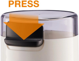 Кофемолка Gorenje SMK150SW 150Вт сист.помол.:одинарный нож вместим.:45гр белый