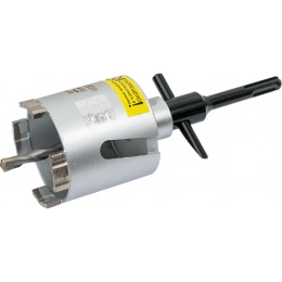 Коронка алмазная по бетону Hilberg 68 мм Laser HM201