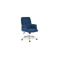 Кресло TetChair YORK флок синий 32 13862