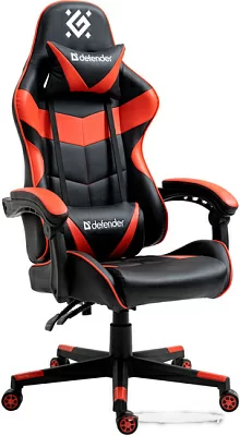 Игровое кресло Defender Comfort Красный, класс 3, 60мм,64379