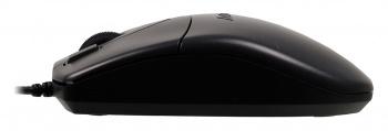 Мышь проводная A4TECH OP-620D, оптическая, USB, 1000dpi, черный