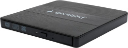 Внешний привод Gembird DVD-USB-03C пластик, черный