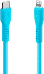 Кабель ttec 2DK60NM USB Type-C - Lightning (1.2м, голубой) USB 2.0 Type-C/Lightning, голубой, длина 1.2 м