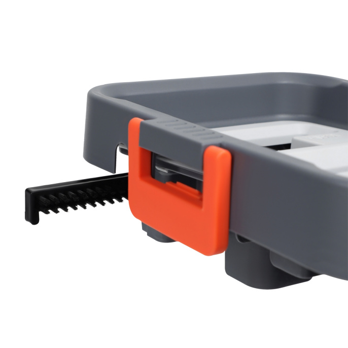 Швабра RAGEX B001-200 с отжимом и ведром, 13 литров, серая