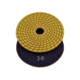 Круг шлифовальный алмазный гибкий черепашка 100 мм, p30, LUX, для мокрой полировки TORGWIN T565740