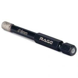 Коронка алмазная по керамограниту 6 мм с шестигранным хвостовиком rage by VIRA 559531