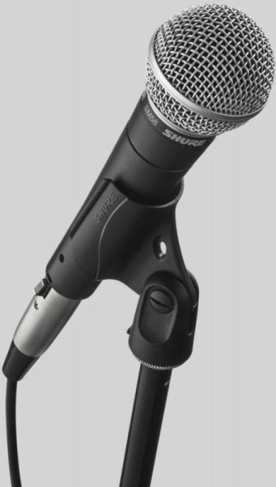 Микрофон SHURE SM58-LCE,  черный