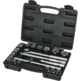 Набор торцевых головок BRENAR 22шт, 1/2", 12-гранные, 8-32мм BRKNAS022