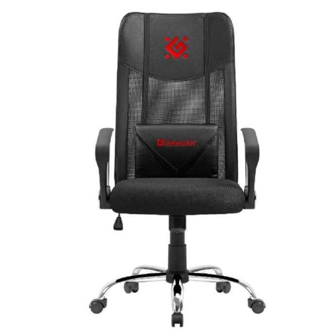 Defender игровое кресло Totem черный,подсветка,сетка,64335