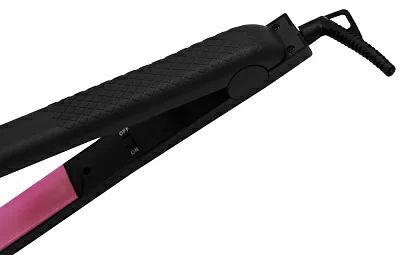 Выпрямитель Starwind SHE5500 25Вт черный/розовый (макс.темп.:200С)