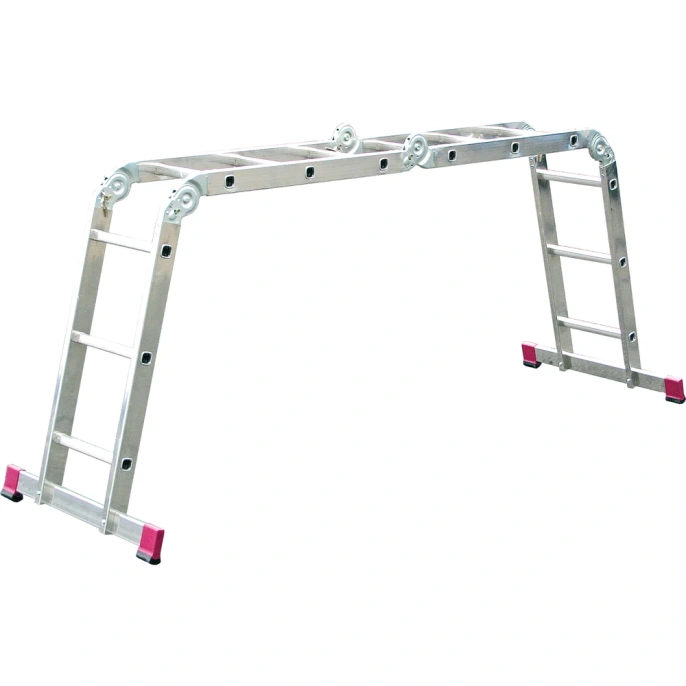 Шарнирная универсальная стремянка-трансформер 4х3 Krause Corda 085009