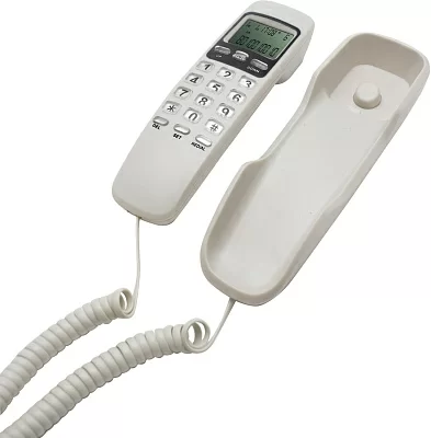 Телефон проводной Ritmix RT-010 белый (80002751)