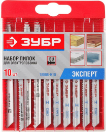 Набор пилок ЗУБР 15586-H10, универсальные, 10шт